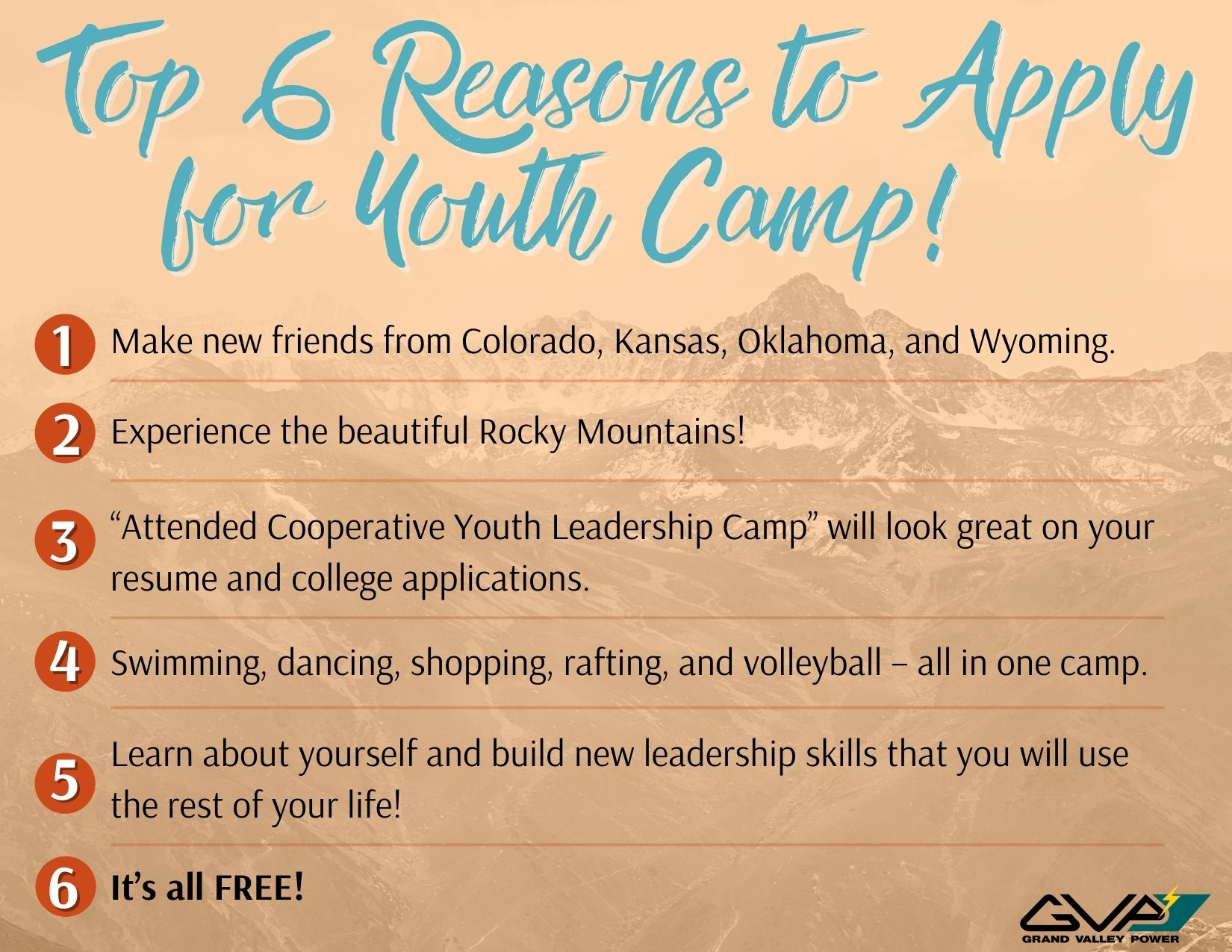 Top 6 Reasons to Apply for Camp