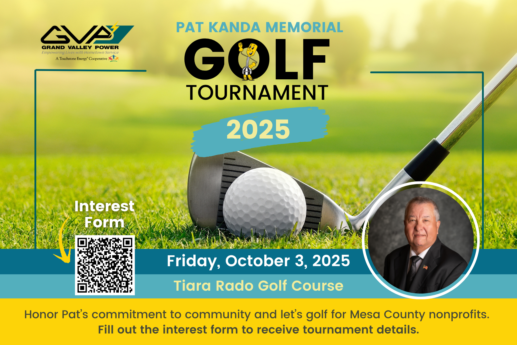 "Golf Tournament Notification Sign up"